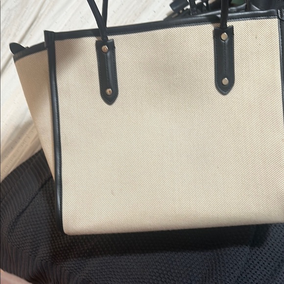 kate spade Ladybug Tote - Cream and Black with Red and pink Accents - Picture 6 of 8